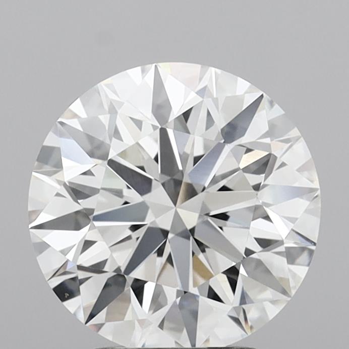 3.10 Carat Round Shaped, Ideal Cut, E Color, VVS2 Clarity, IGI Certified Lab Grown Diamond