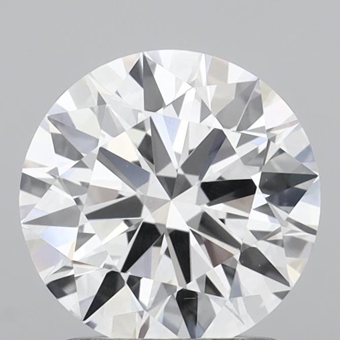 1.50 Carat Round Shaped, Ideal Cut, D Color, SI1 Clarity, IGI Certified Lab Grown Diamond