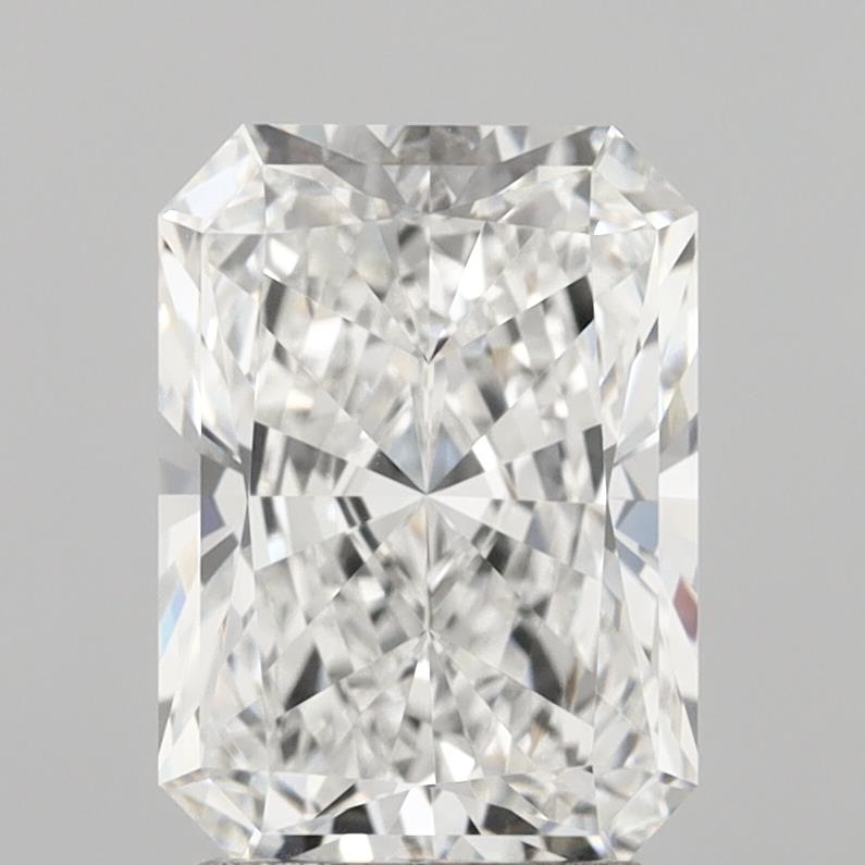 3.03 Carat Radiant Shaped, Ideal Cut, E Color, VVS1 Clarity, IGI Certified Lab Grown Diamond