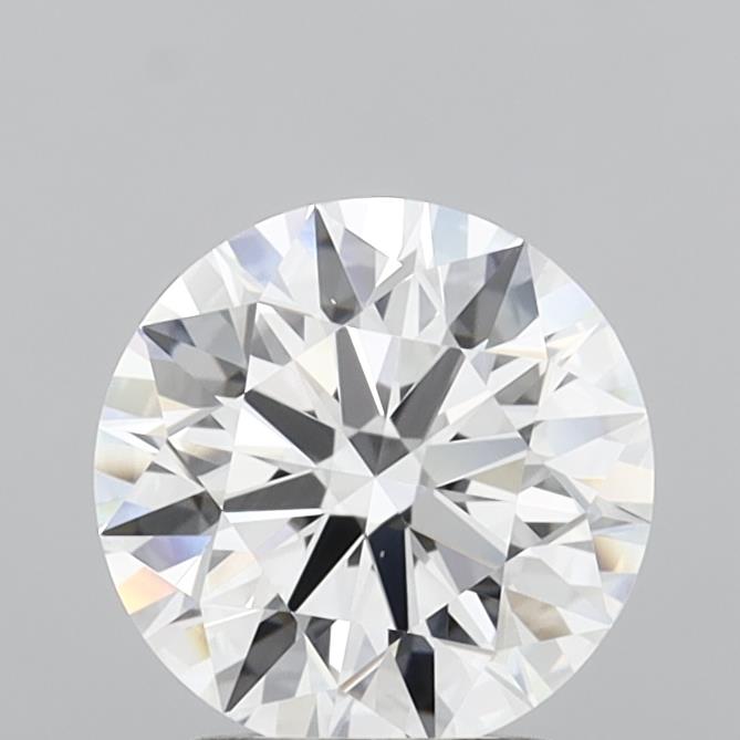 2.06 Carat Round Shaped, Ideal Cut, E Color, VVS1 Clarity, IGI Certified Lab Grown Diamond