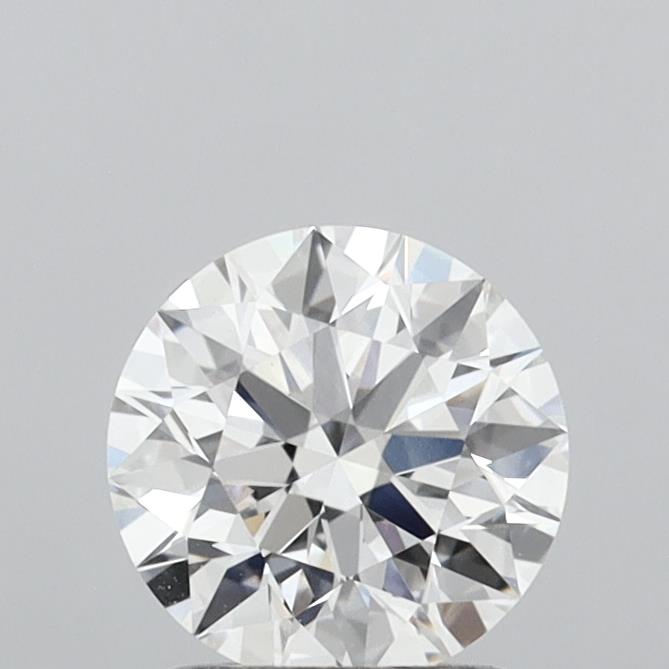 1.45 Carat Round Shaped, Ideal Cut, E Color, VVS2 Clarity, IGI Certified Lab Grown Diamond