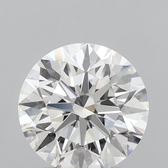 1.73 Carat Round Shaped, Excellent Cut, D Color, VVS2 Clarity, IGI Certified Lab Grown Diamond