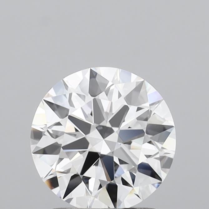 1.54 Carat Round Shaped, Ideal Cut, D Color, VVS1 Clarity, IGI Certified Lab Grown Diamond
