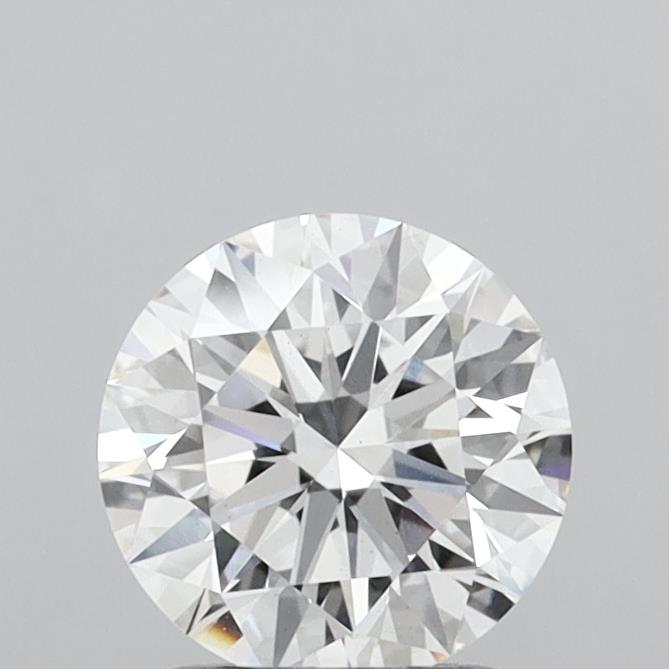 1.58 Carat Round Shaped, Ideal Cut, F Color, VS1 Clarity, IGI Certified Lab Grown Diamond