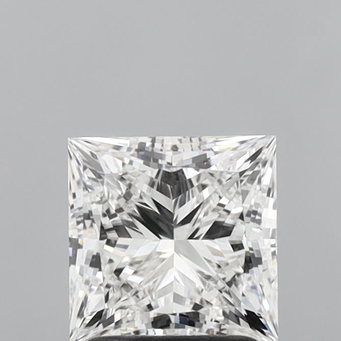 1.82 Carat Princess Shaped, Ideal Cut, F Color, VVS2 Clarity, IGI Certified Lab Grown Diamond