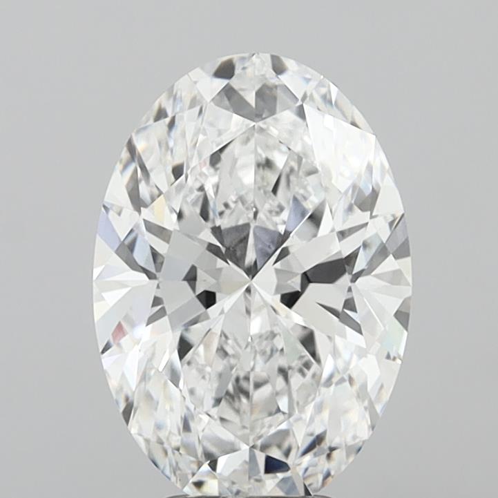 5.02 Carat Oval Shaped, Ideal Cut, D Color, VS1 Clarity, IGI Certified Lab Grown Diamond