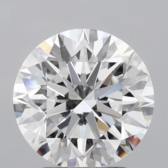 2.70 Carat Round Shaped, Very Good Cut, E Color, VVS2 Clarity, IGI Certified Lab Grown Diamond