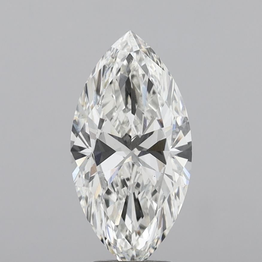4.04 Carat Marquise Shaped, Ideal Cut, G Color, VS1 Clarity, IGI Certified Lab Grown Diamond
