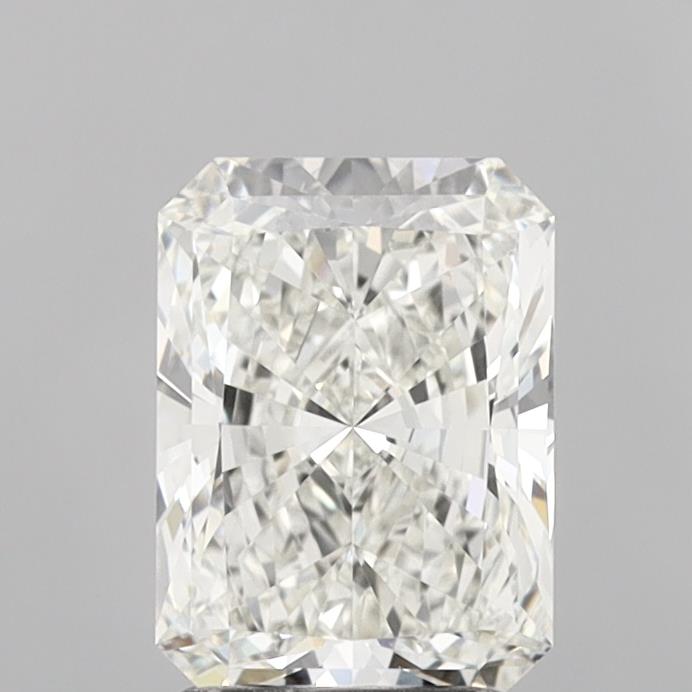 2.09 Carat Radiant Shaped, Ideal Cut, H Color, VVS2 Clarity, IGI Certified Lab Grown Diamond