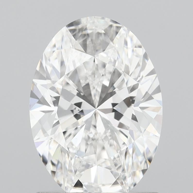 1.49 Carat Oval Shaped, Very Good Cut, D Color, VVS2 Clarity, IGI Certified Lab Grown Diamond