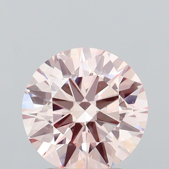 1.90 Carat Round Shaped, Very Good Cut, VS1 Clarity, IGI Certified Lab Grown Diamond