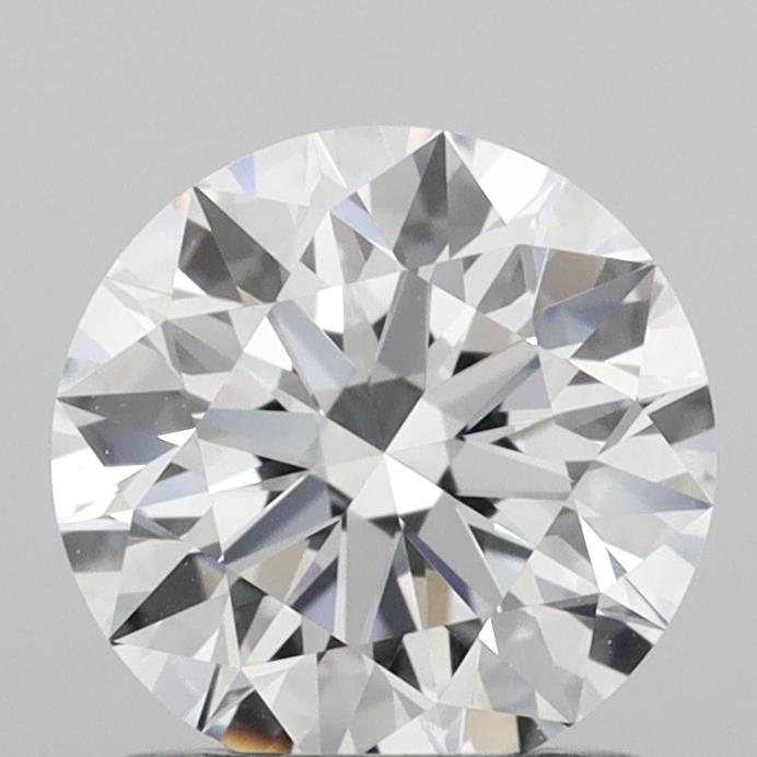 1.08 Carat Round Shaped, Ideal Cut, D Color, VS1 Clarity, IGI Certified Lab Grown Diamond