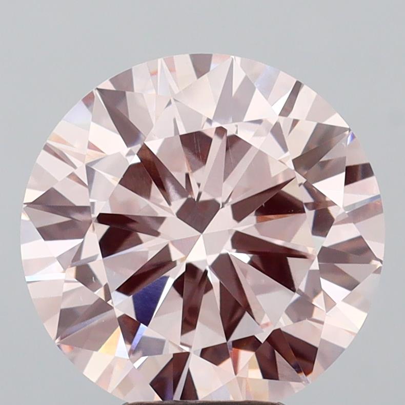 5.35 Carat Round Shaped, Excellent Cut, VS1 Clarity, IGI Certified Lab Grown Diamond