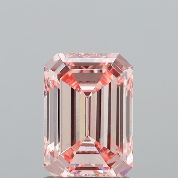 1.59 Carat Emerald Shaped, Excellent Cut, VS1 Clarity, IGI Certified Lab Grown Diamond