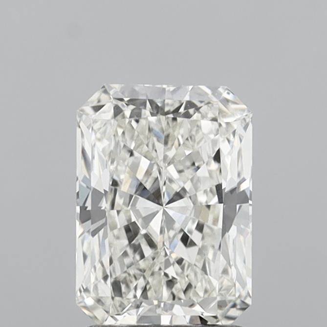 1.52 Carat Radiant Shaped, Ideal Cut, H Color, VVS2 Clarity, IGI Certified Lab Grown Diamond