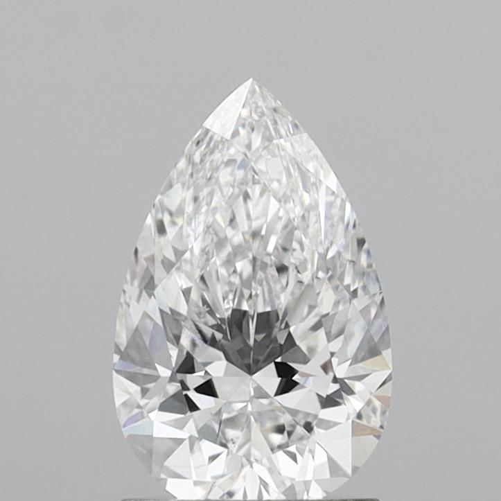 1.53 Carat Pear Shaped, Ideal Cut, D Color, VS1 Clarity, IGI Certified Lab Grown Diamond