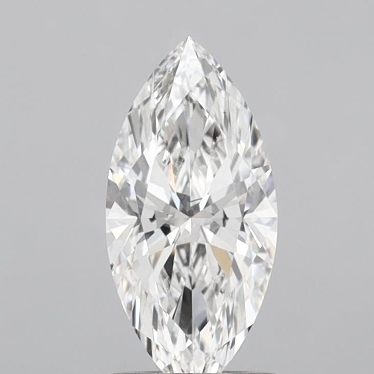 1.10 Carat Marquise Shaped, Ideal Cut, E Color, VVS2 Clarity, IGI Certified Lab Grown Diamond