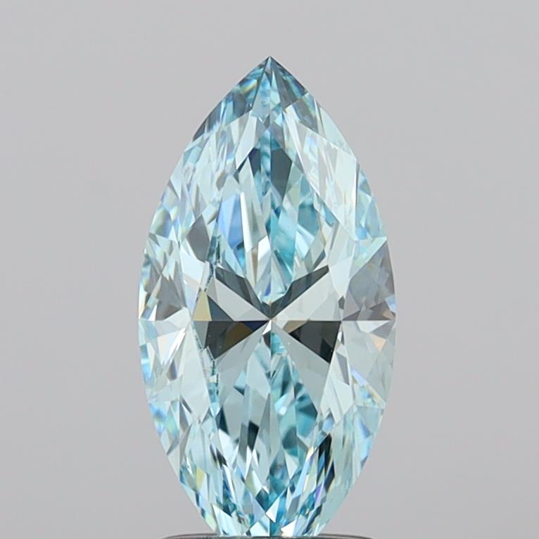 1.44 Carat Marquise Shaped, Ideal Cut, VVS2 Clarity, IGI Certified Lab Grown Diamond