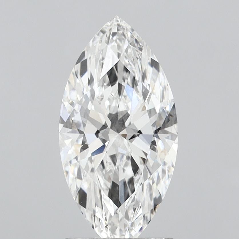 2.01 Carat Marquise Shaped, Ideal Cut, F Color, VVS2 Clarity, IGI Certified Lab Grown Diamond