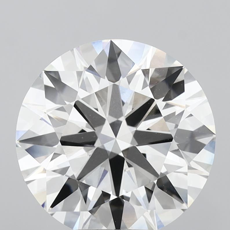 5.09 Carat Round Shaped, Ideal Cut, G Color, VVS2 Clarity, IGI Certified Lab Grown Diamond