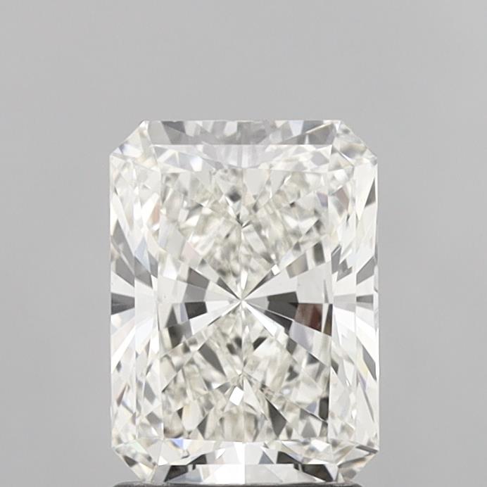1.91 Carat Radiant Shaped, Ideal Cut, H Color, VS1 Clarity, IGI Certified Lab Grown Diamond