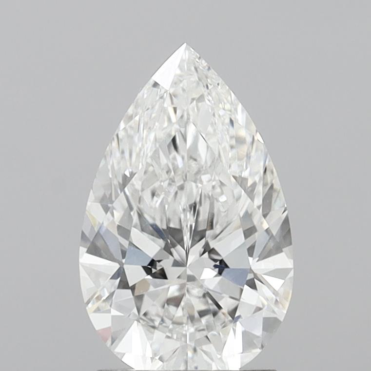 2.03 Carat Pear Shaped, Ideal Cut, E Color, VVS1 Clarity, IGI Certified Lab Grown Diamond