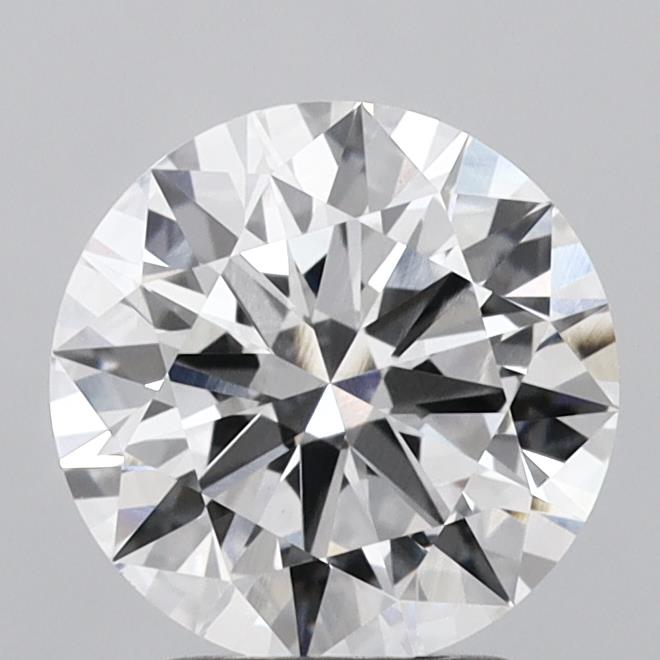 2.61 Carat Round Shaped, Ideal Cut, E Color, VVS2 Clarity, IGI Certified Lab Grown Diamond