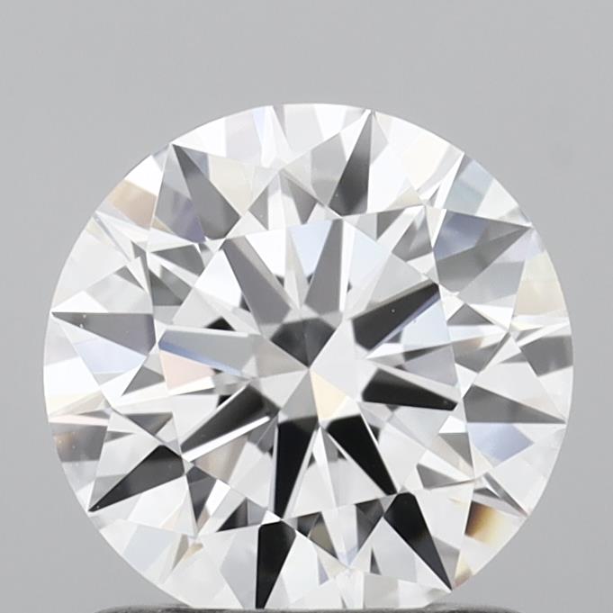 1.06 Carat Round Shaped, Ideal Cut, D Color, VVS2 Clarity, IGI Certified Lab Grown Diamond
