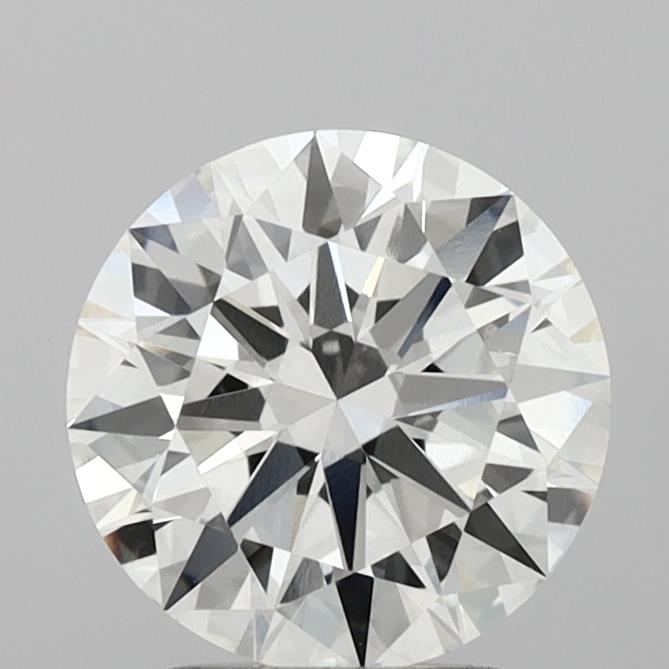 2.51 Carat Round Shaped, Excellent Cut, G Color, VVS2 Clarity, IGI Certified Lab Grown Diamond