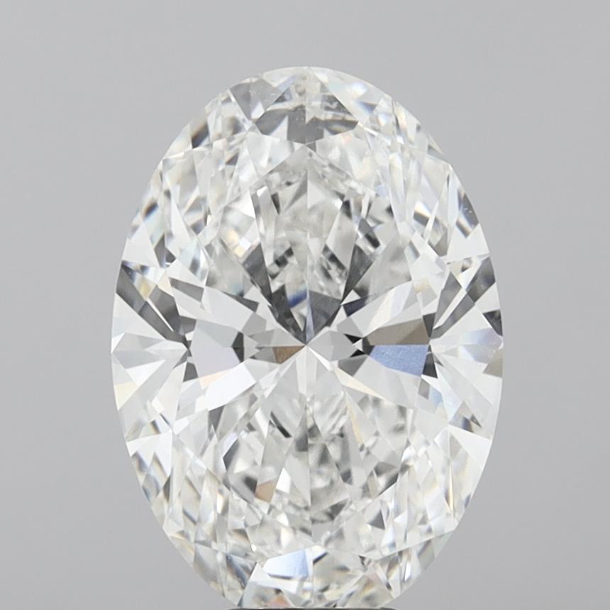 8.04 Carat Oval Shaped, Ideal Cut, E Color, VVS1 Clarity, IGI Certified Lab Grown Diamond
