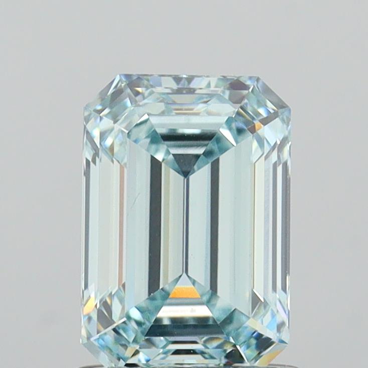 1.32 Carat Emerald Shaped, Ideal Cut, VS1 Clarity, IGI Certified Lab Grown Diamond