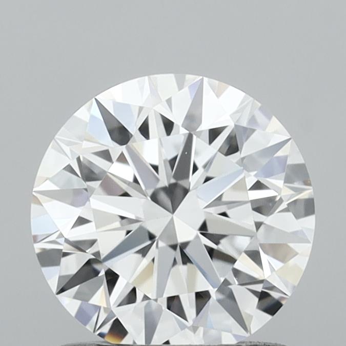 1.05 Carat Round Shaped, Ideal Cut, D Color, VVS2 Clarity, IGI Certified Lab Grown Diamond