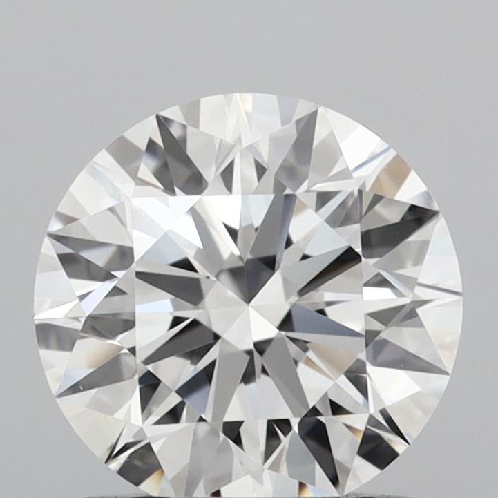 1.03 Carat Round Shaped, Ideal Cut, D Color, VVS2 Clarity, IGI Certified Lab Grown Diamond