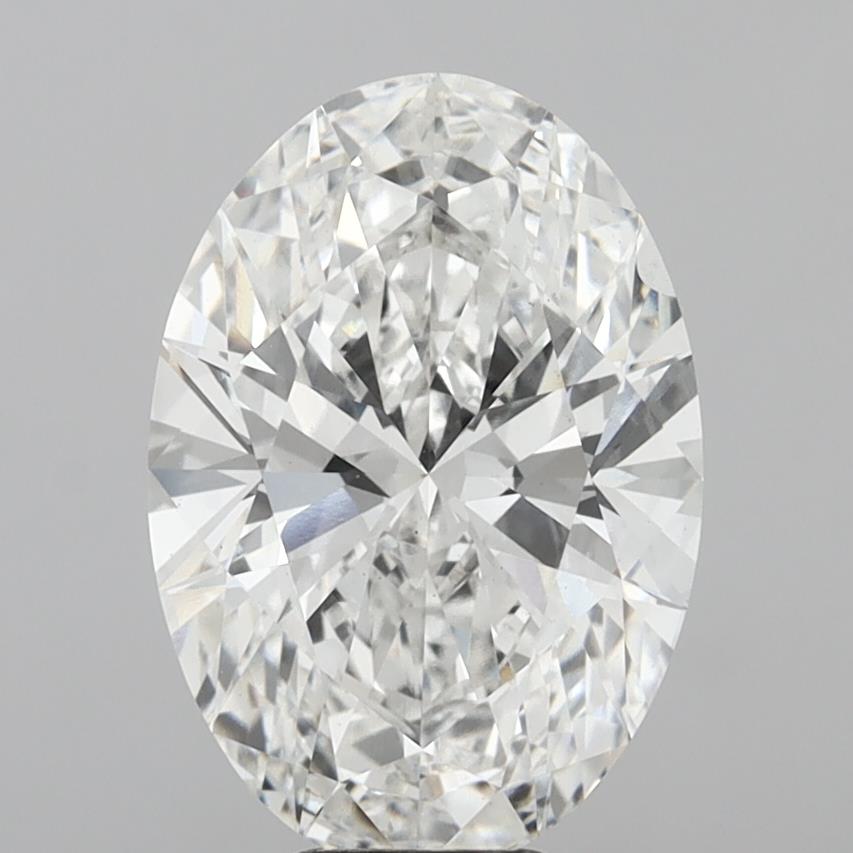 8.06 Carat Oval Shaped, Ideal Cut, E Color, VS2 Clarity, IGI Certified Lab Grown Diamond