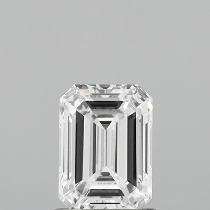 1.01 Carat Emerald Shaped, Ideal Cut, D Color, VVS1 Clarity, IGI Certified Lab Grown Diamond