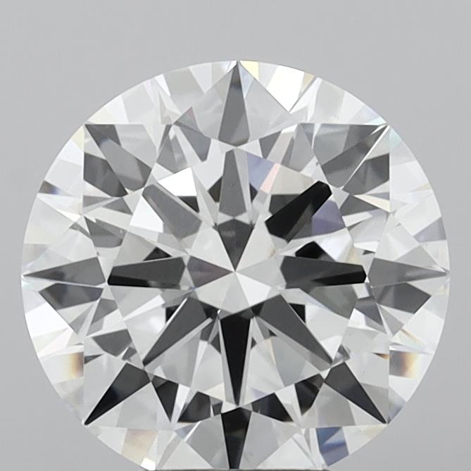 5.02 Carat Round Shaped, Excellent Cut, F Color, VS1 Clarity, IGI Certified Lab Grown Diamond