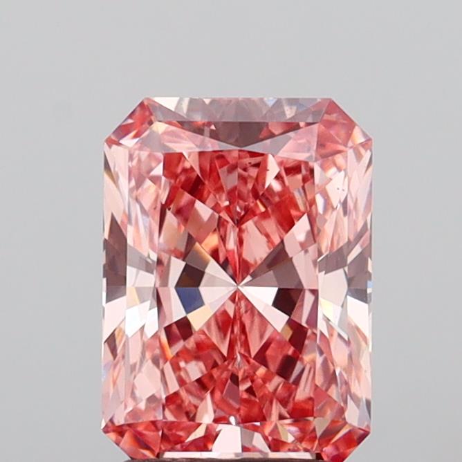 1.95 Carat Radiant Shaped, Ideal Cut, VS1 Clarity, IGI Certified Lab Grown Diamond