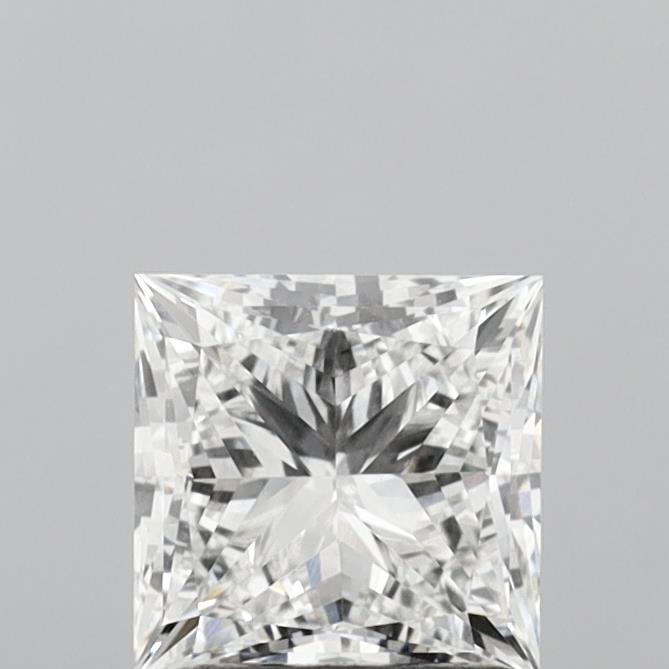 1.81 Carat Princess Shaped, Ideal Cut, E Color, VVS2 Clarity, IGI Certified Lab Grown Diamond