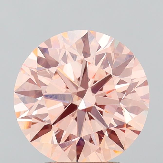 2.95 Carat Round Shaped, Excellent Cut, VS1 Clarity, IGI Certified Lab Grown Diamond