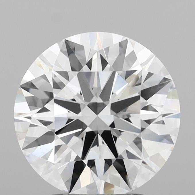 2.93 Carat Round Shaped, Ideal Cut, E Color, VVS2 Clarity, IGI Certified Lab Grown Diamond