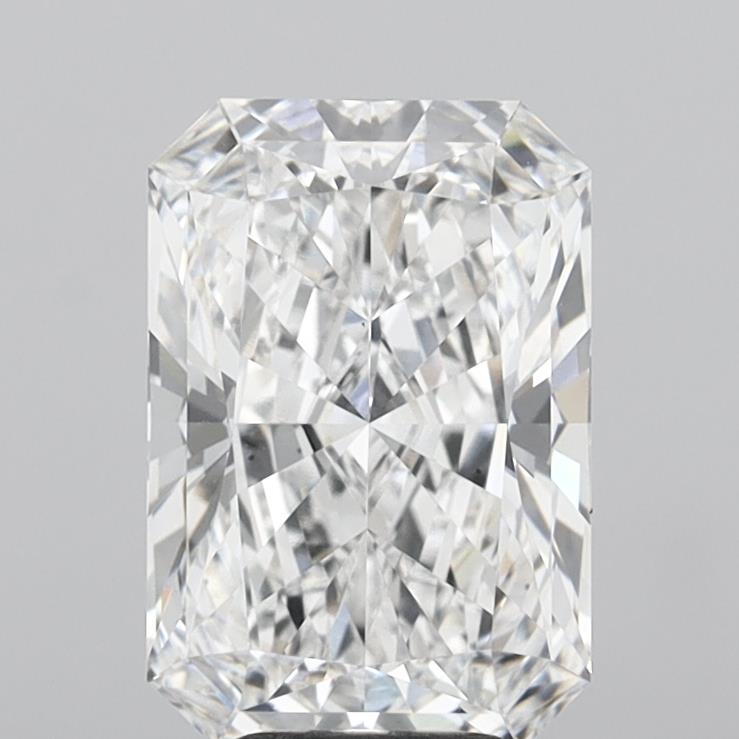 5.07 Carat Radiant Shaped, Ideal Cut, D Color, VS1 Clarity, IGI Certified Lab Grown Diamond