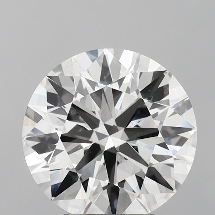 2.98 Carat Round Shaped, Excellent Cut, E Color, VS1 Clarity, IGI Certified Lab Grown Diamond