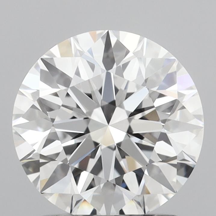 1.58 Carat Round Shaped, Ideal Cut, D Color, VVS1 Clarity, IGI Certified Lab Grown Diamond