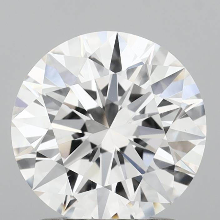 1.51 Carat Round Shaped, Ideal Cut, D Color, VVS2 Clarity, IGI Certified Lab Grown Diamond