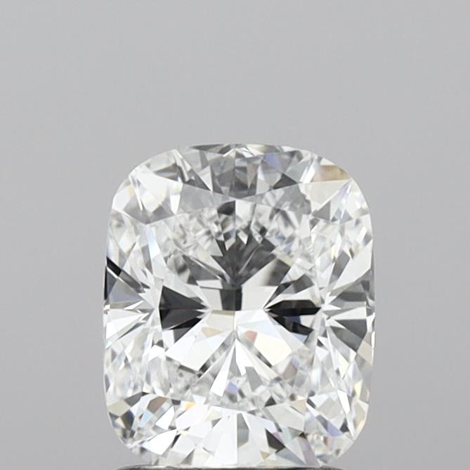 1.52 Carat Cushion Shaped, Ideal Cut, D Color, VVS2 Clarity, IGI Certified Lab Grown Diamond