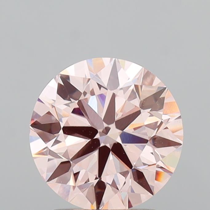 2.06 Carat Round Shaped, Ideal Cut, VS1 Clarity, IGI Certified Lab Grown Diamond