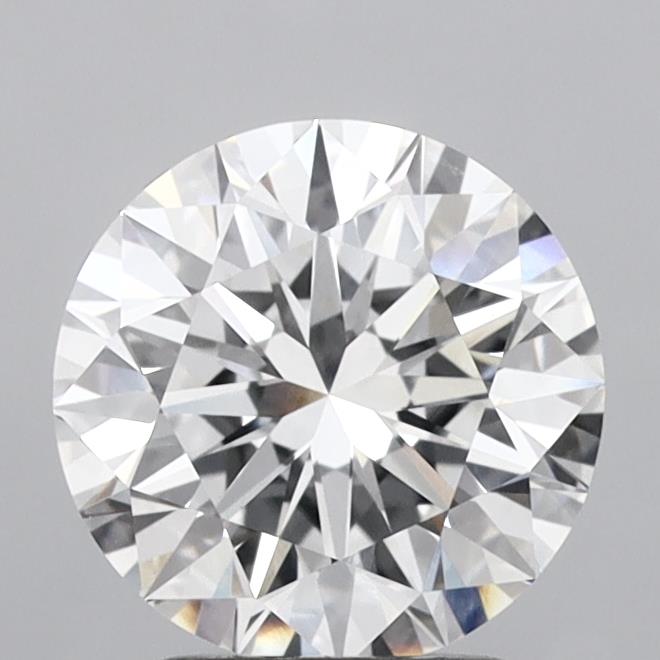 2.57 Carat Round Shaped, Excellent Cut, D Color, VVS2 Clarity, IGI Certified Lab Grown Diamond