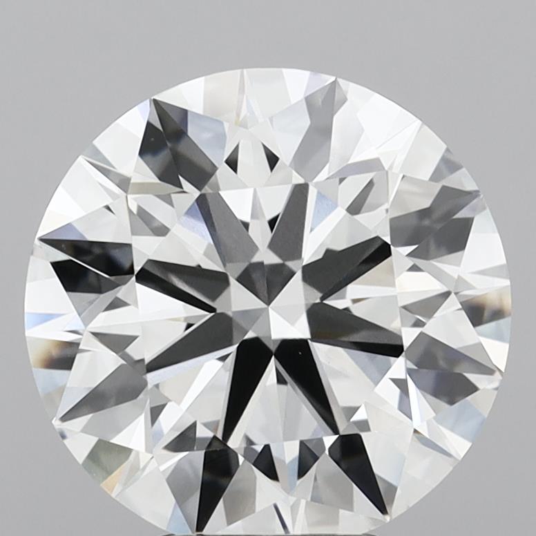 5.27 Carat Round Shaped, Ideal Cut, E Color, VS1 Clarity, IGI Certified Lab Grown Diamond