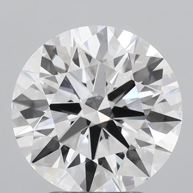 3.04 Carat Round Shaped, Ideal Cut, E Color, VVS2 Clarity, IGI Certified Lab Grown Diamond