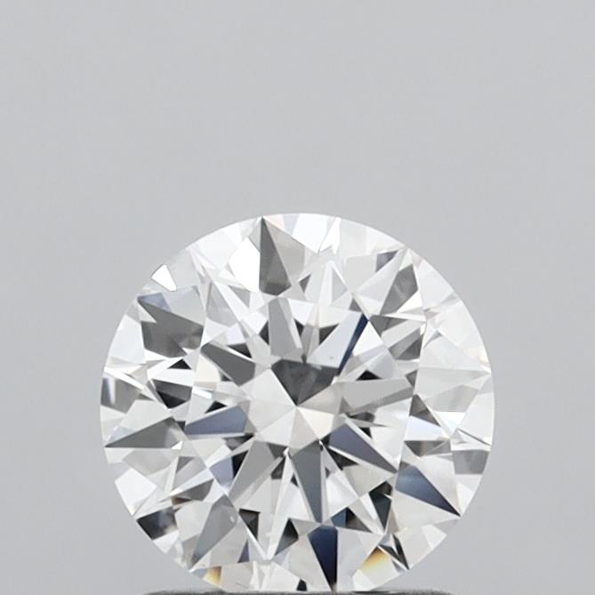 1.23 Carat Round Shaped, Ideal Cut, D Color, VVS2 Clarity, IGI Certified Lab Grown Diamond